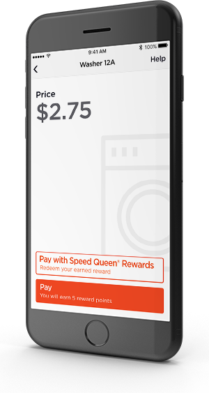 Speed Queen Insights provides the Speed Queen app and Speed Queen Rewards to enhance the customer experience.